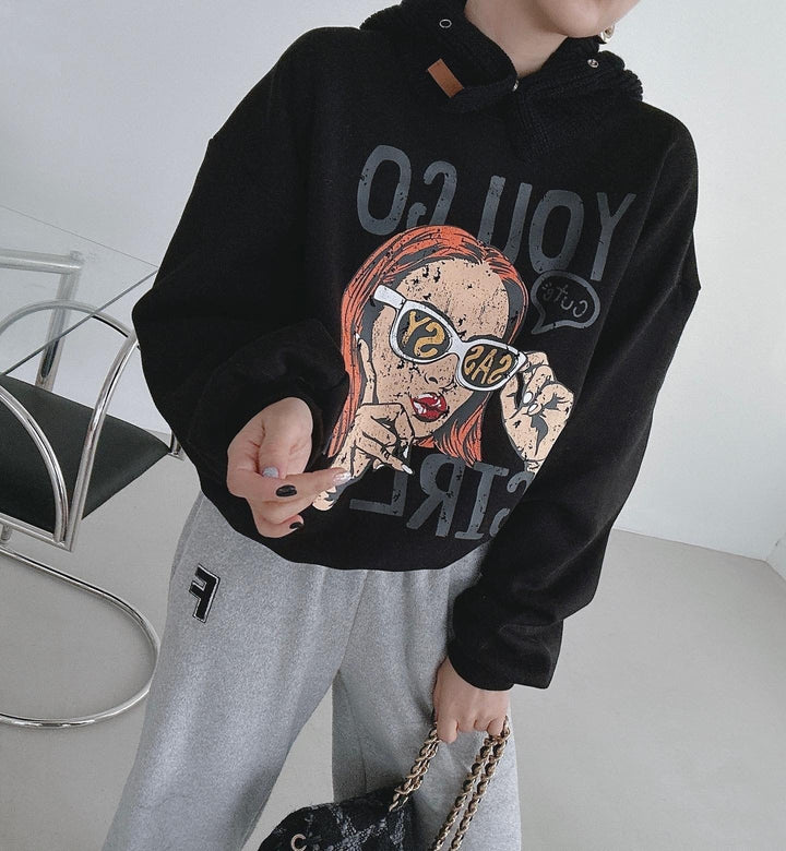 【tops】プリントプルオーバー　M27096