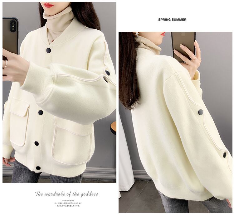 【outer】ニットアウター 　M27277