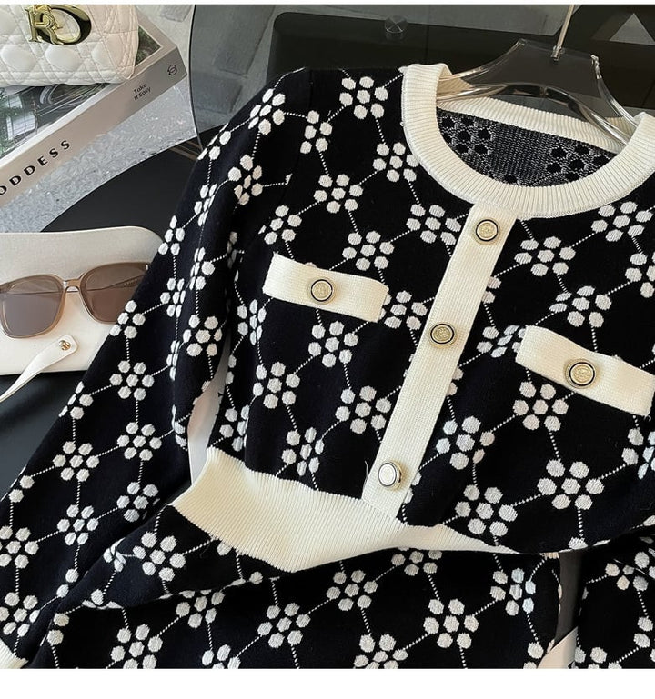 【dress】ニットワンピース　M25368