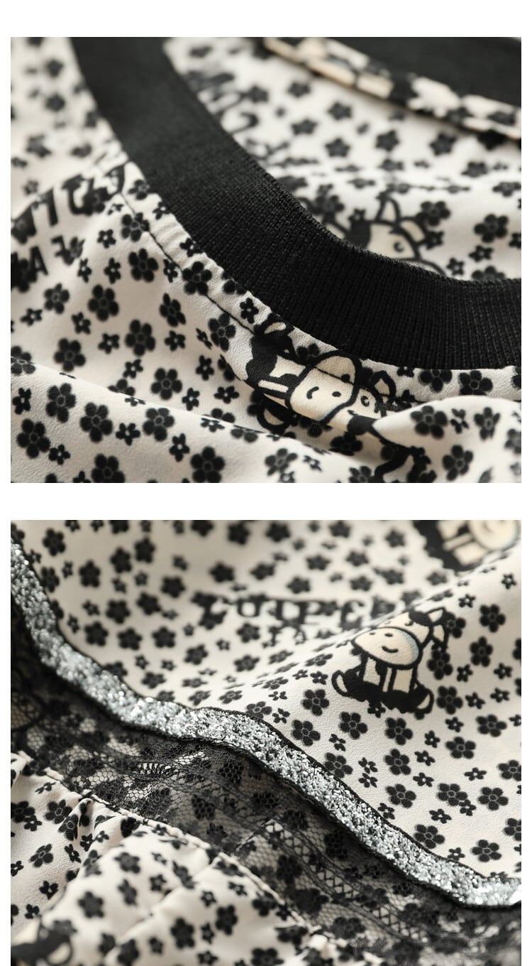 【dress】人気を独占中 カジュアル花柄ワンピースゆったり　M16860