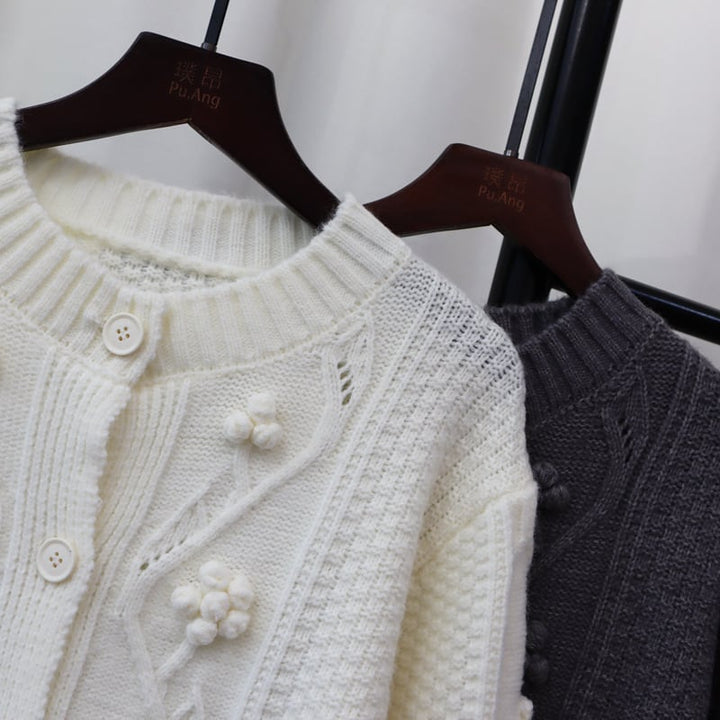 【outer】ニットカーデ　M26618