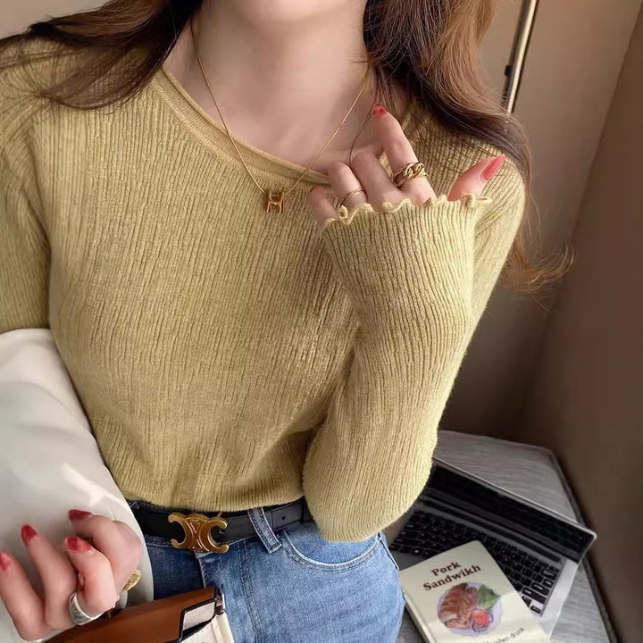 【tops】ニットトップス　M26506