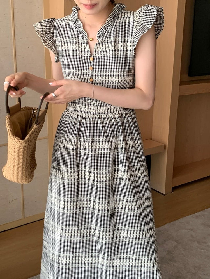 【dress】フリルワンピース　M24461