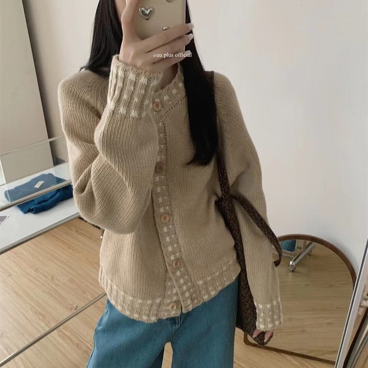 【outer】ニットカーデ　M27193