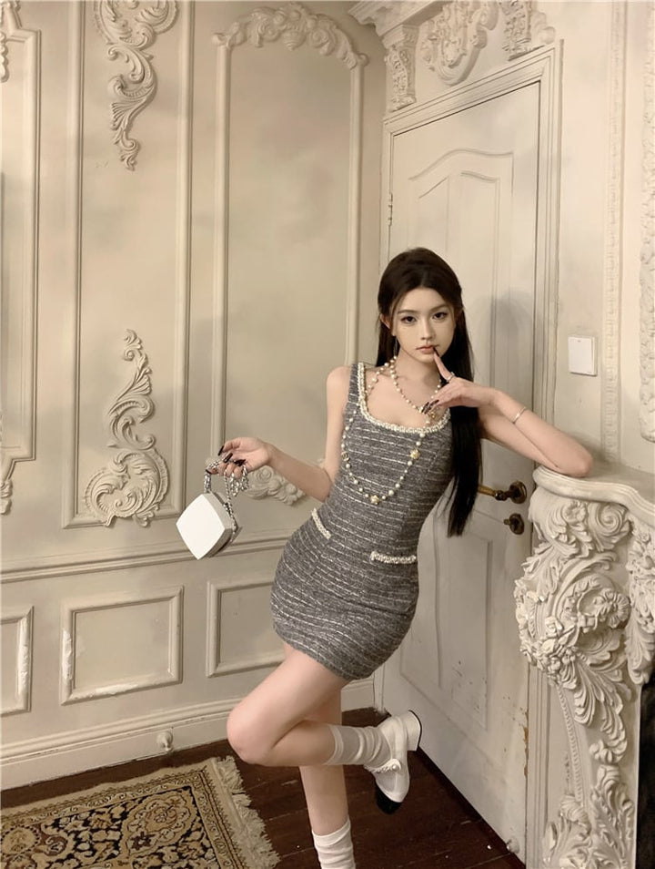 【dress】パールキャミワンピース　M24181