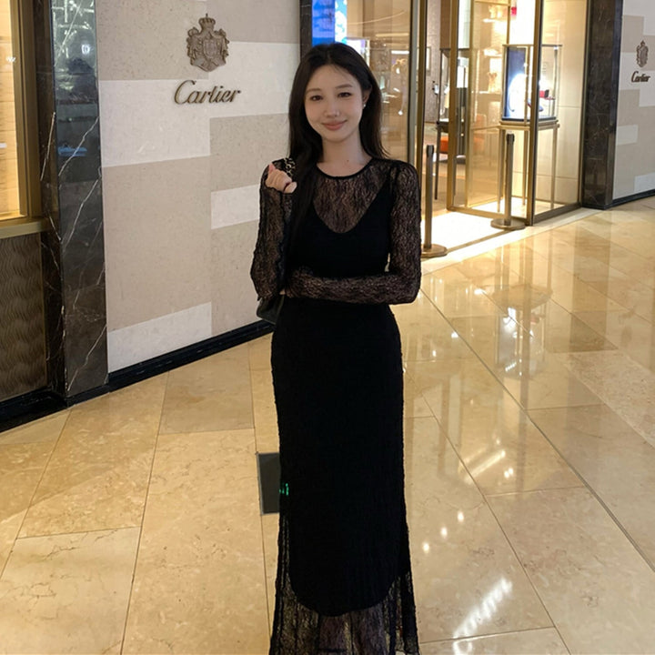 【dress】レースワンピース　N2673