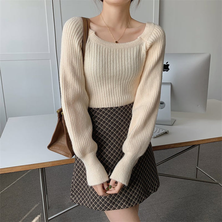 【tops】ニットトップス　M27328