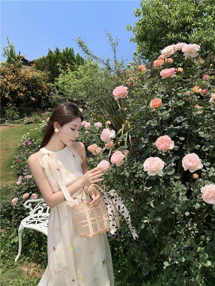 【dress】ホルターネックワンピース　M25304