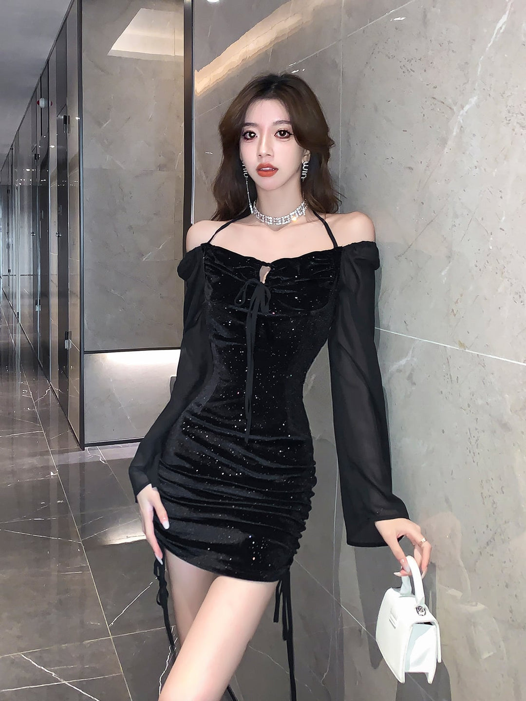 【dress】ドッキングワンピース　M18936