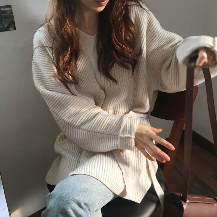 【outer】ニットカーデ　M27099