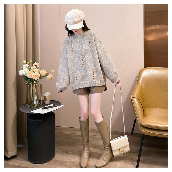 【tops】ニットセーター　M26648