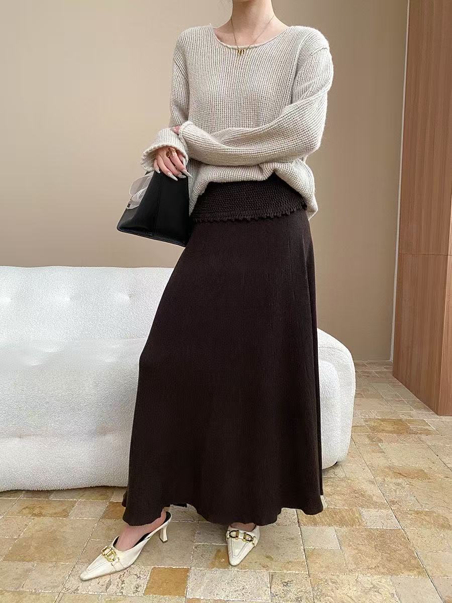 【tops】ニットトップス　K0659