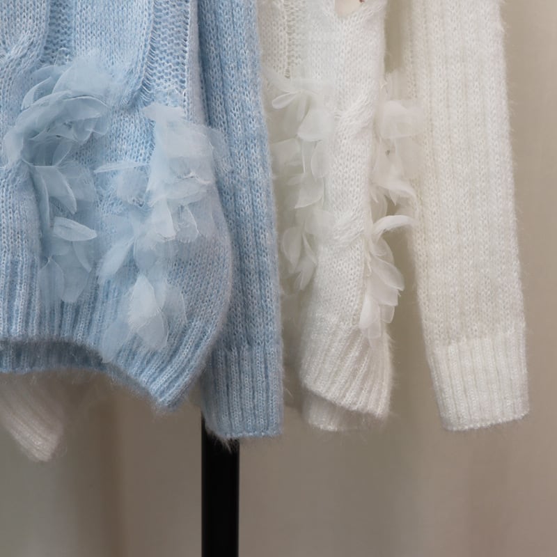 【tops】ニットセーター　M26090
