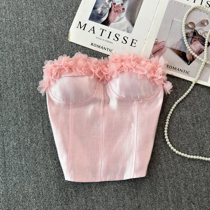 【tops】立体フラワーベアトップ　M23934