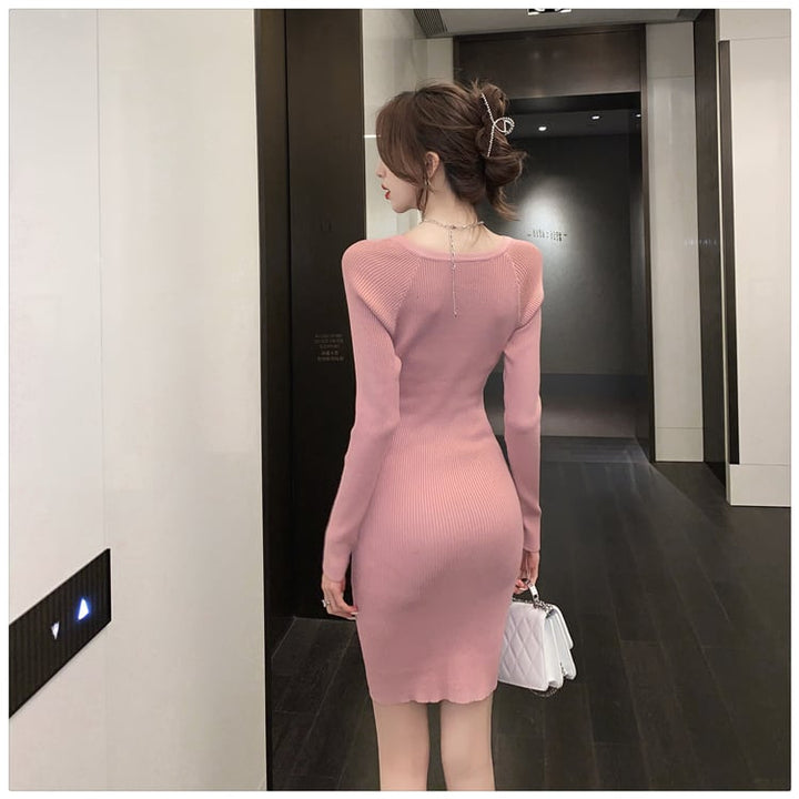 【dress】ニットワンピース　M27466