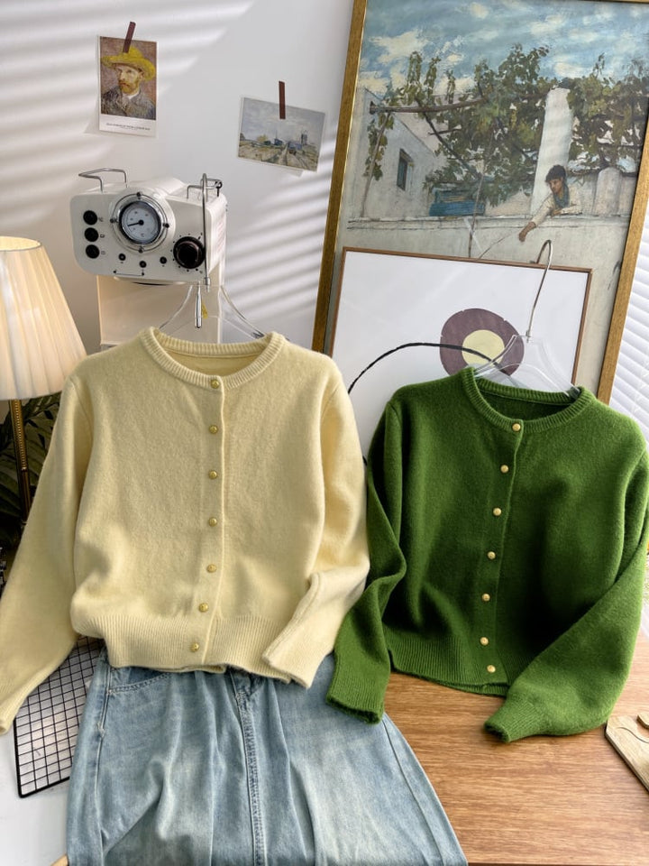 【outer】シンプルカーディガン     N2824