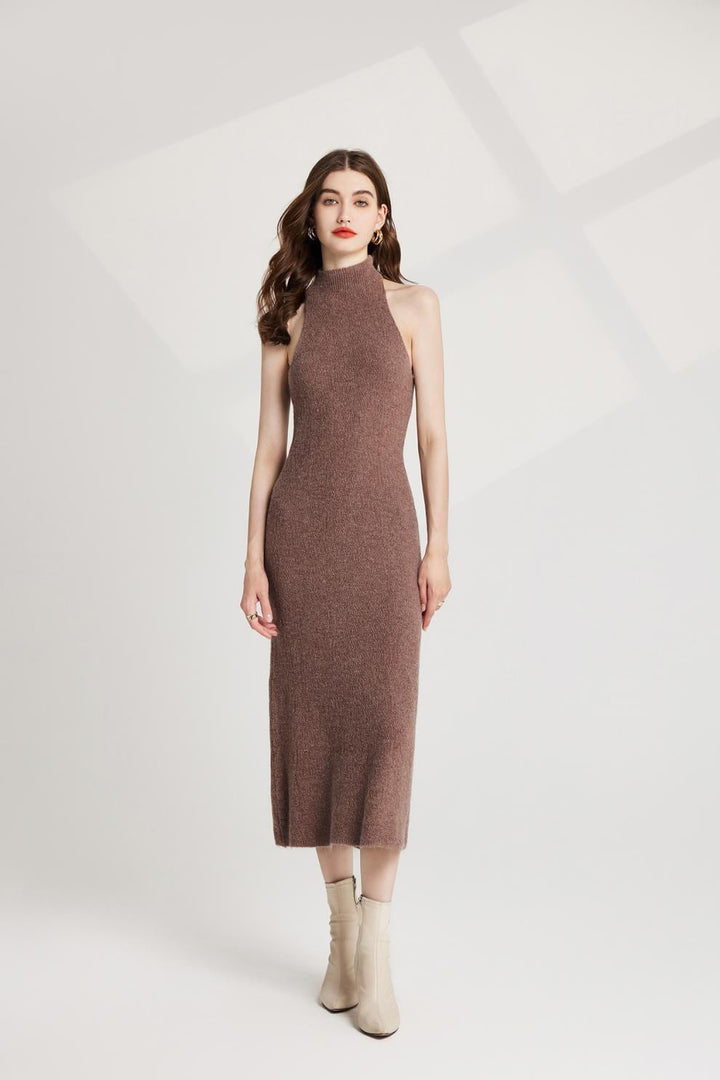 【dress】リボンニットトップス×ベストワンピースセット　M26251