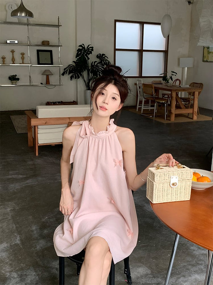 【dress】ホルターネックワンピース　M24824