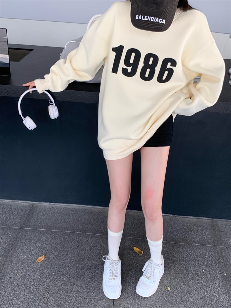 【tops】裹起毛プルオーバー　M26672