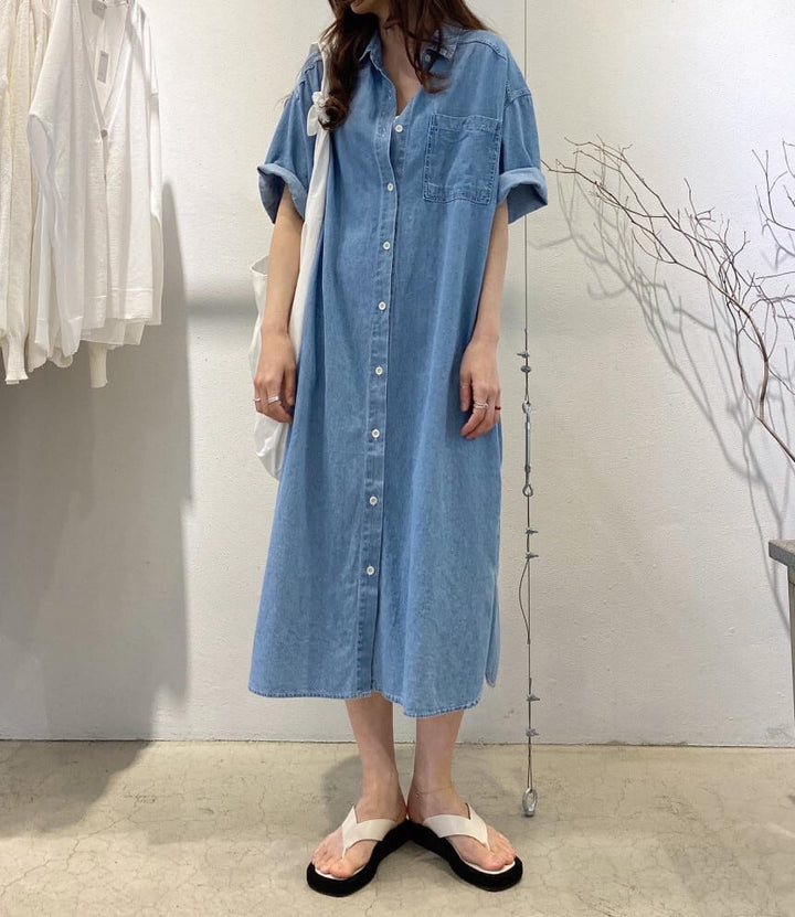 【dress】デニムワンピース　M23880