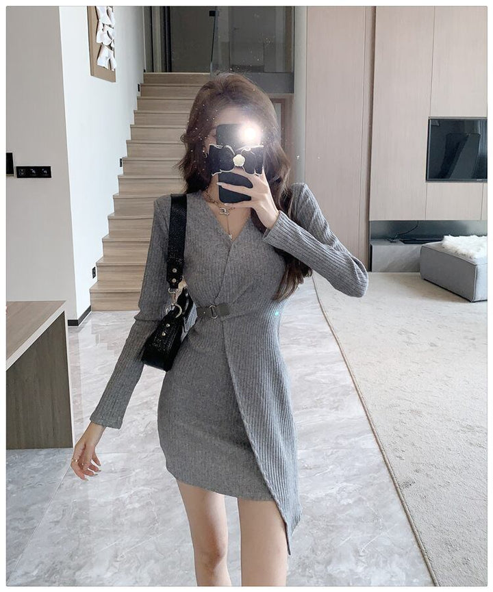【dress】ニットワンピース　M18563