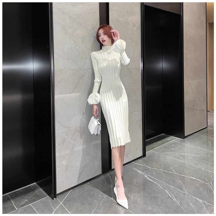 【dress】ニットワンピース　M18668