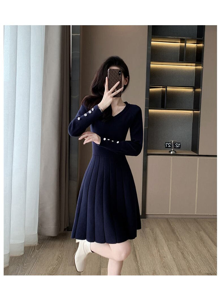 【dress】ニットワンピース　M18909