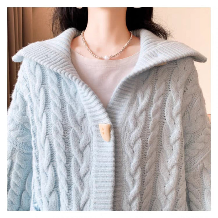 【outer】ニットカーデ　M25750