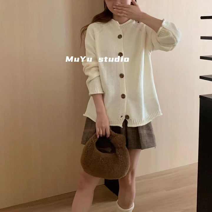 【outer】ニットカーデ　M25795
