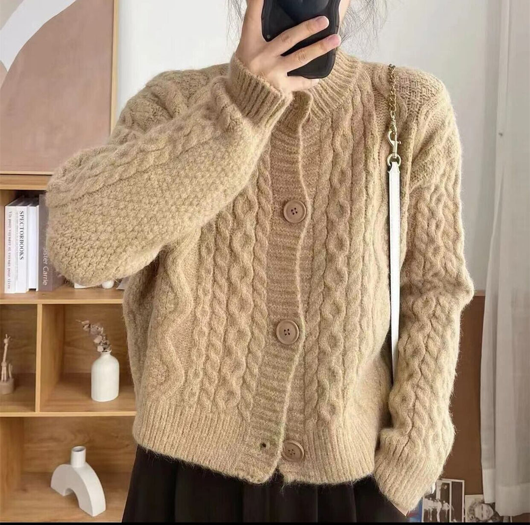 【outer】ニットカーデ　M28654