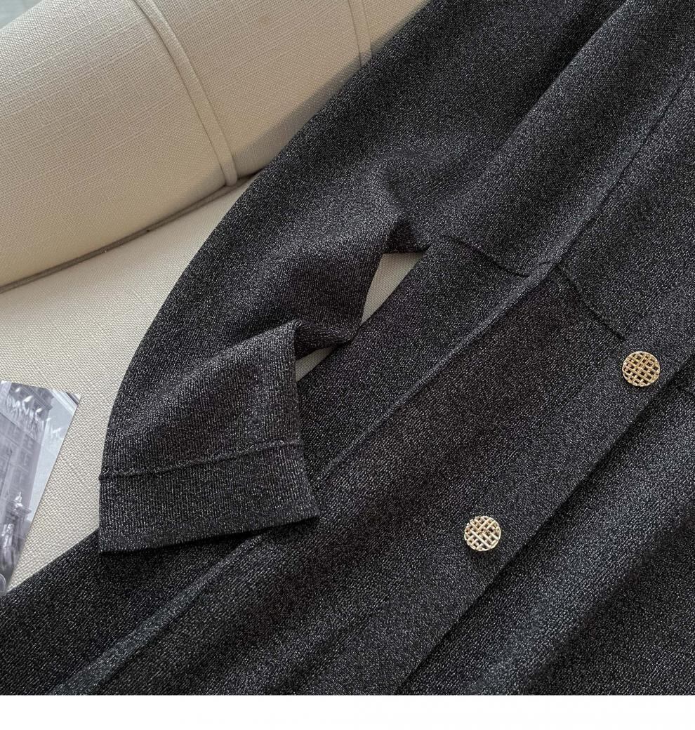 【dress】POLOネックニットワンピース　M18929