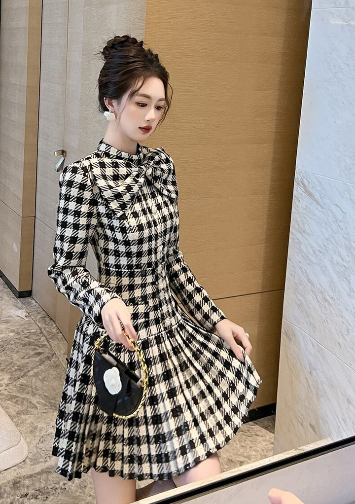 【dress】リボン付きデートワンピース　M28044