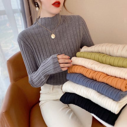 【tops】ニットトップス　M26442