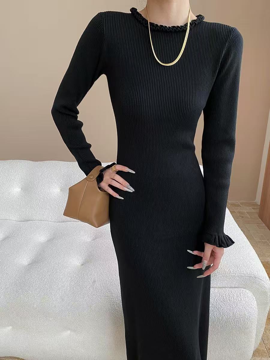 【dress】ニットワンピース  K0657