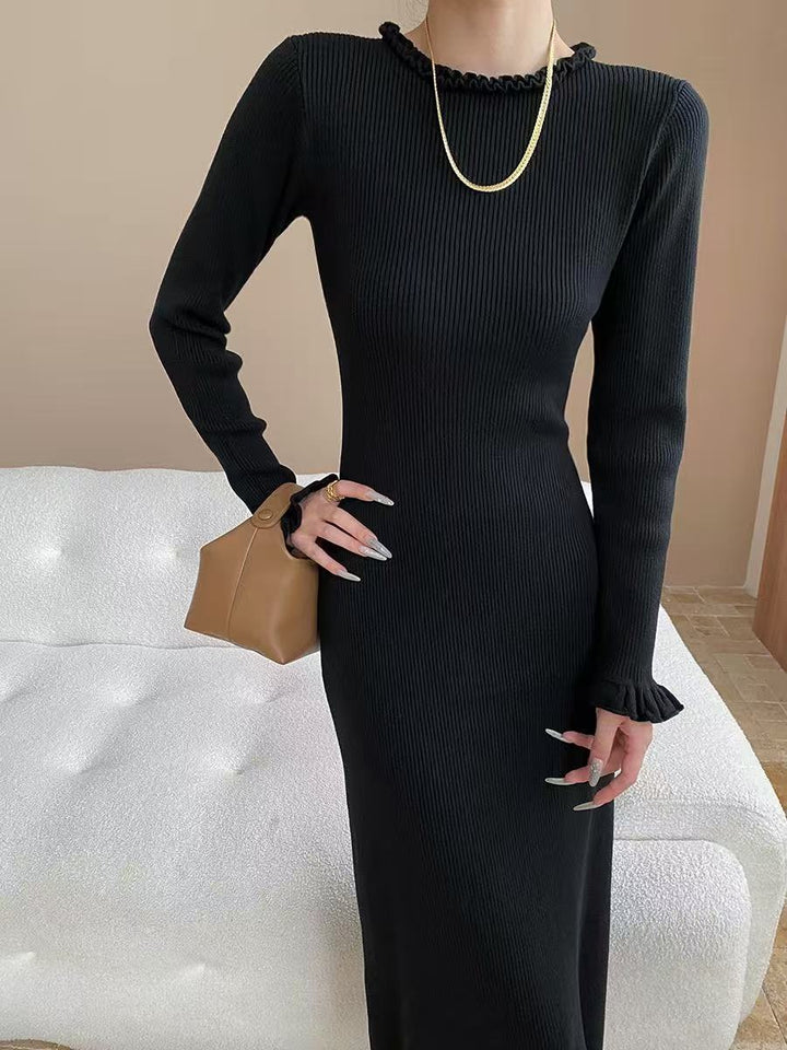 【dress】ニットワンピース  K0657