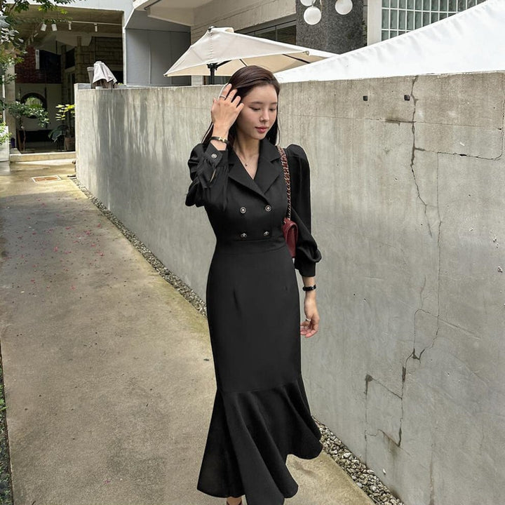 【dress】マーメイドフォーマルワンピース　N2694