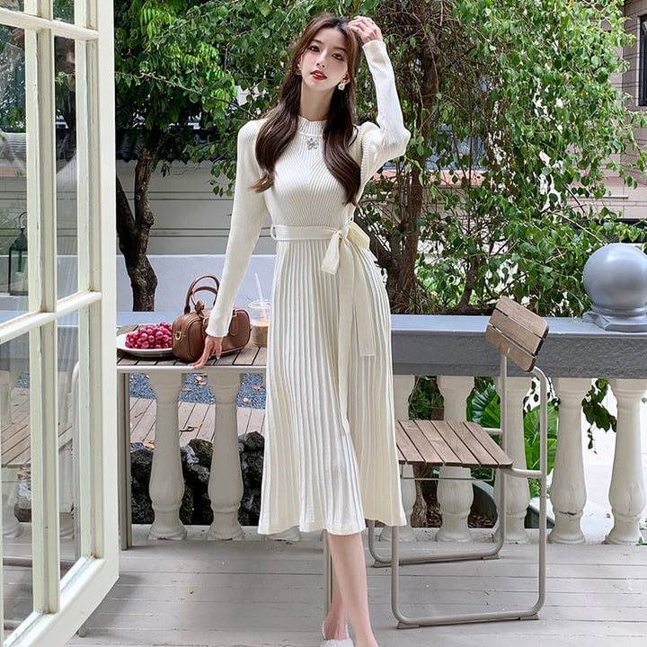 【dress】ニットワンピース　M25478