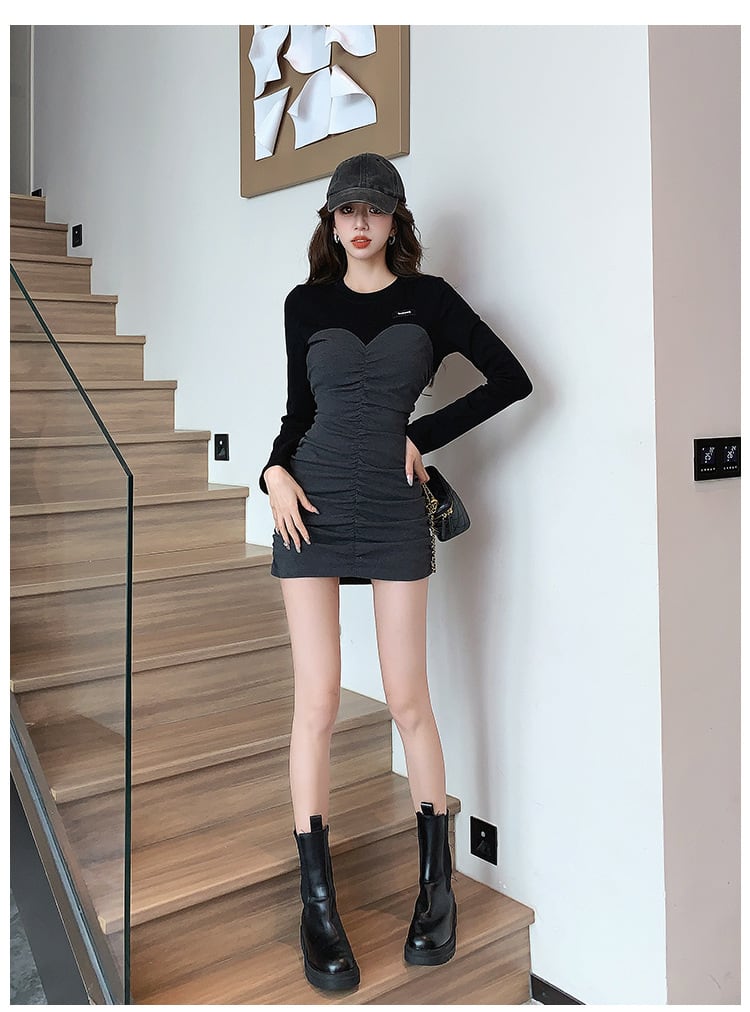 【dress】ドッキングワンピース　M18203