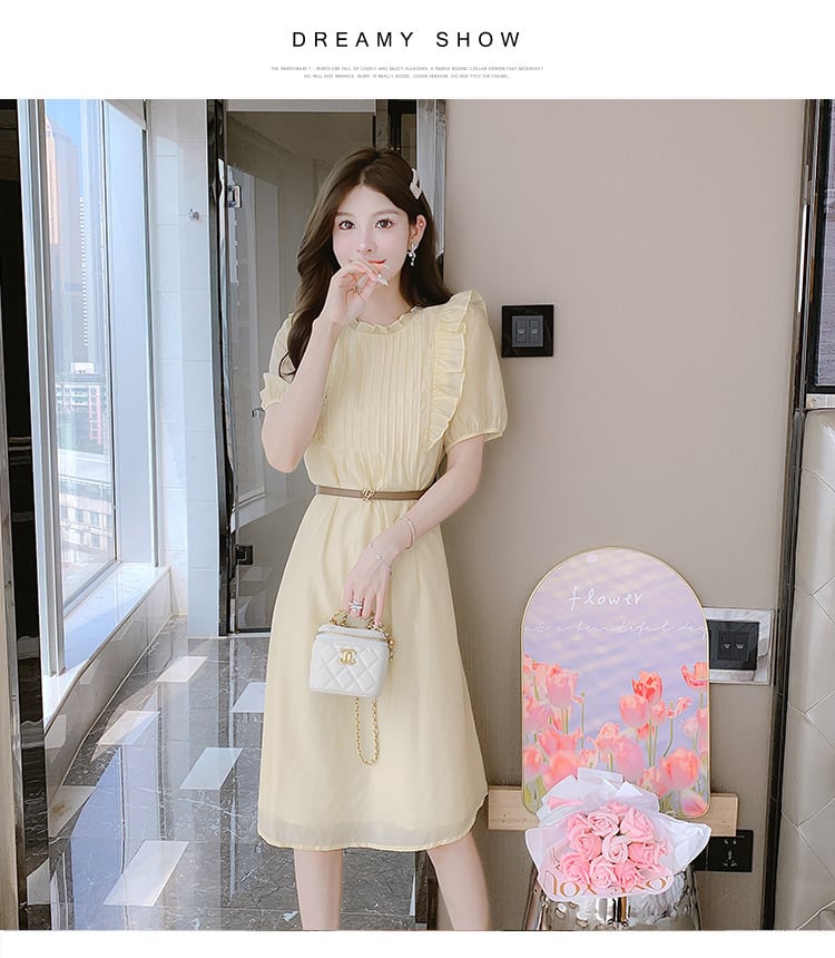 【dress】細身効果抜群♪エレガントデートワンピース　M17294