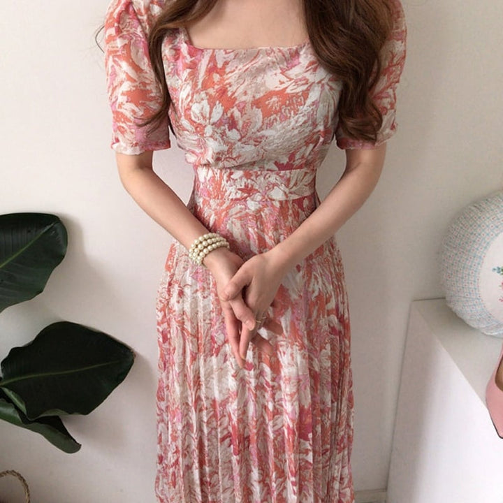 【dress】プリントワンピース　M24231