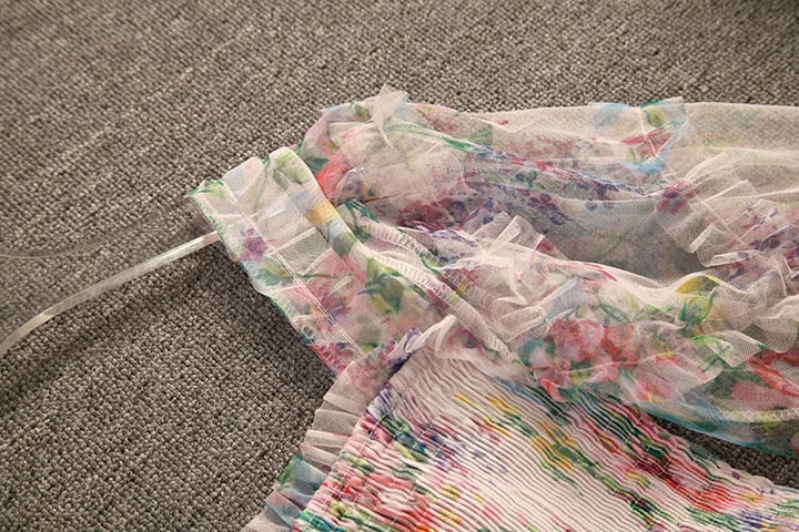 【dress】人気を独占中 エレガント花柄ワンピースオシャレ　M17193