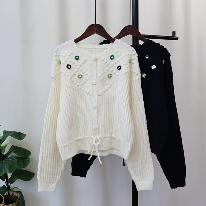 【outer】ニットカーデ　M26657
