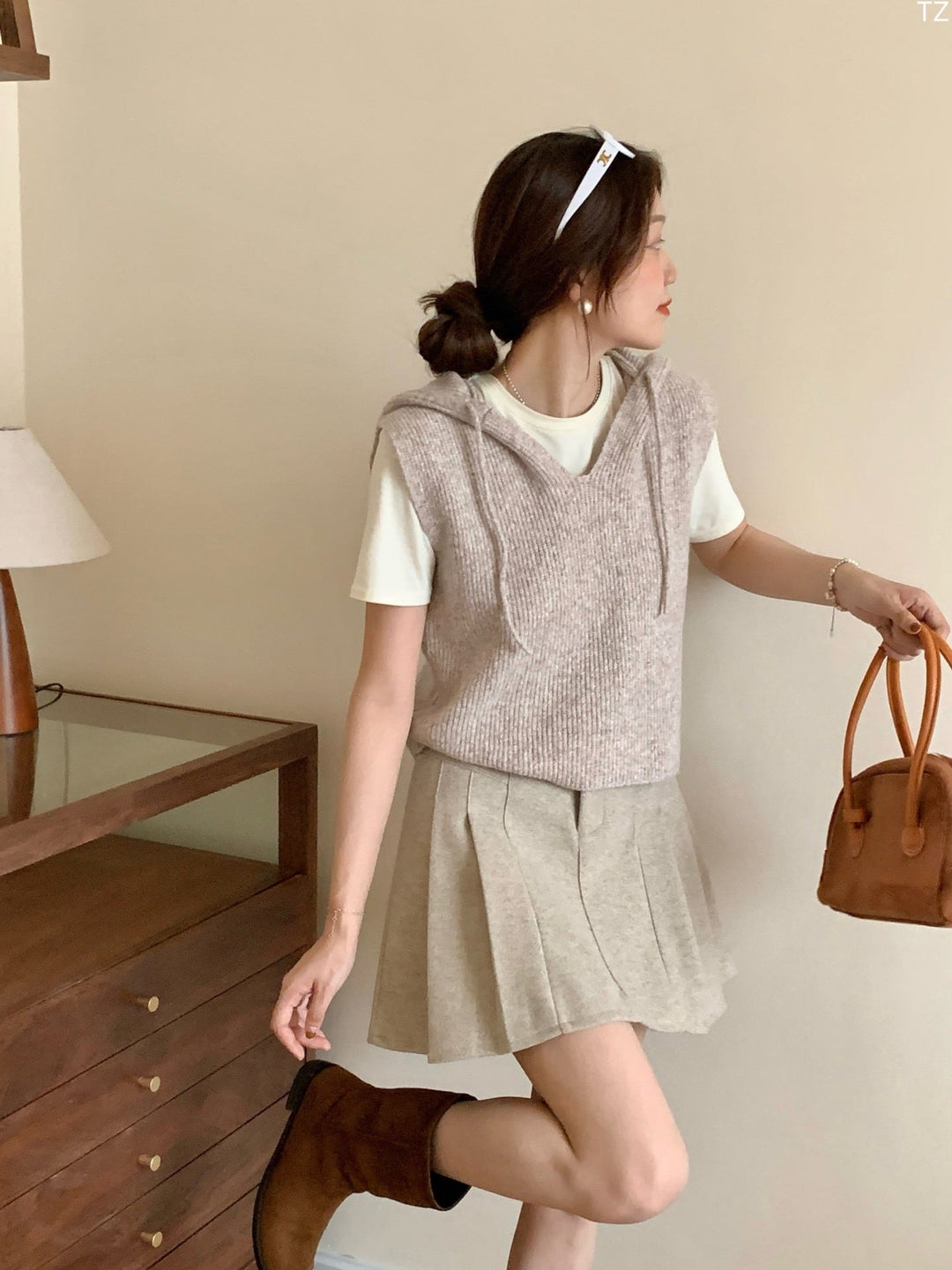 【tops】ニットベスト　M25922