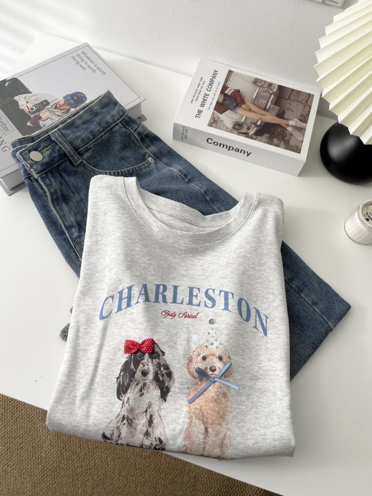 【tops】カートゥーンTシャツ　M29929