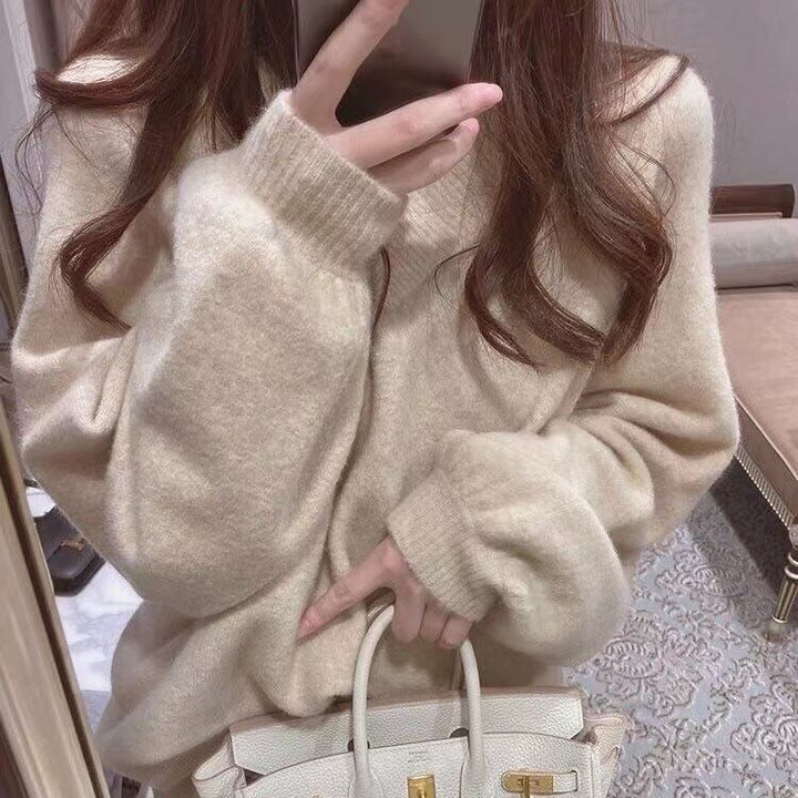【tops】Vネックニットセーター　M27400