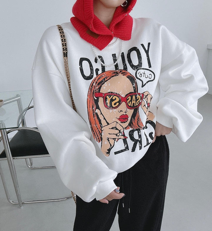 【tops】プリントプルオーバー　M27096