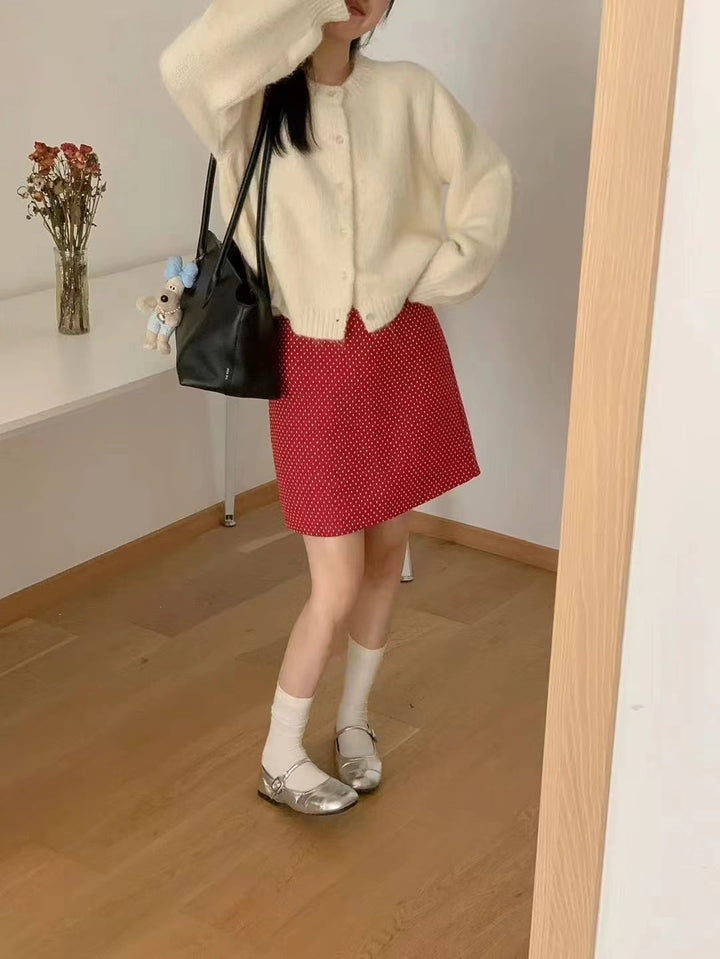 【outer】ニットカーデ　M26756