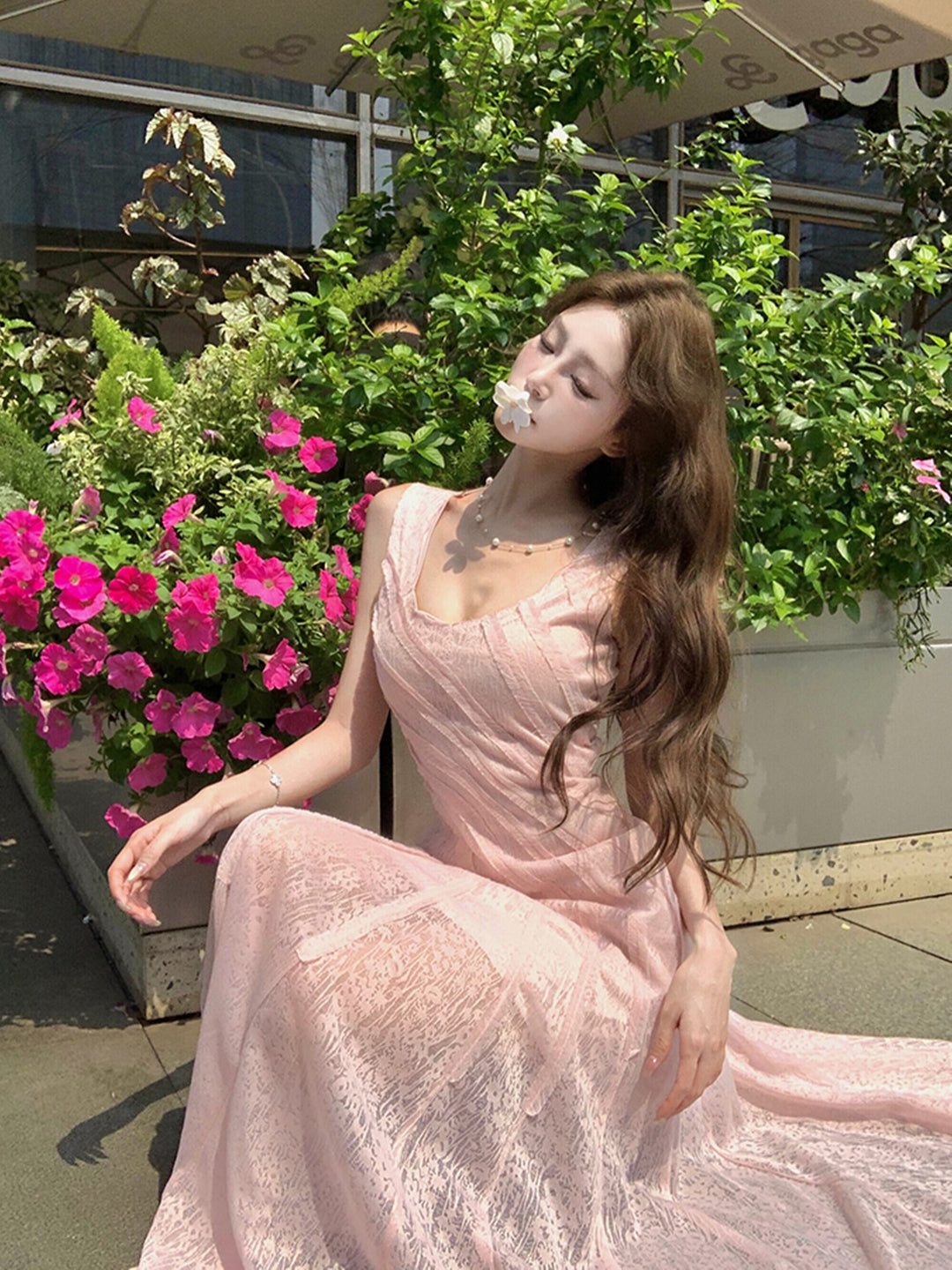【dress】レースワンピース　M30150