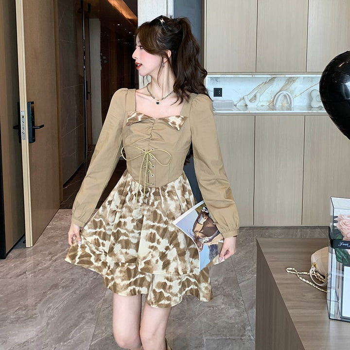 【dress】美感いっぱい✿ ✿ファッションデートワンピース　M17227