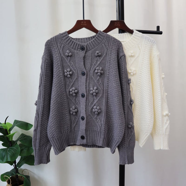 【outer】ニットカーデ　M26618